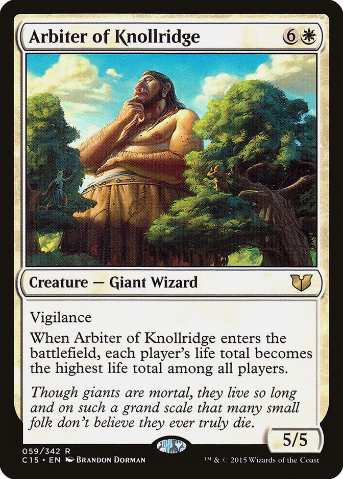 Arbiter of Knollridge [Commander 2015] | Gamers Paradise