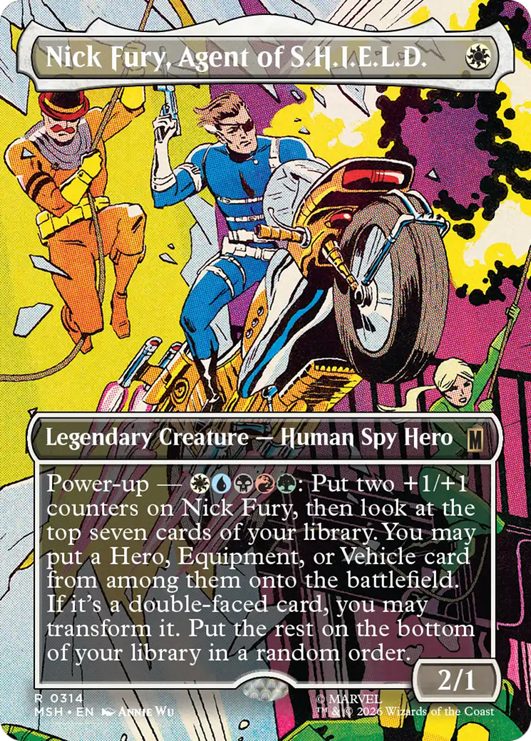 Nick Fury, Agent of S.H.I.E.L.D. (Borderless) [Marvel Super Heroes] | Gamers Paradise