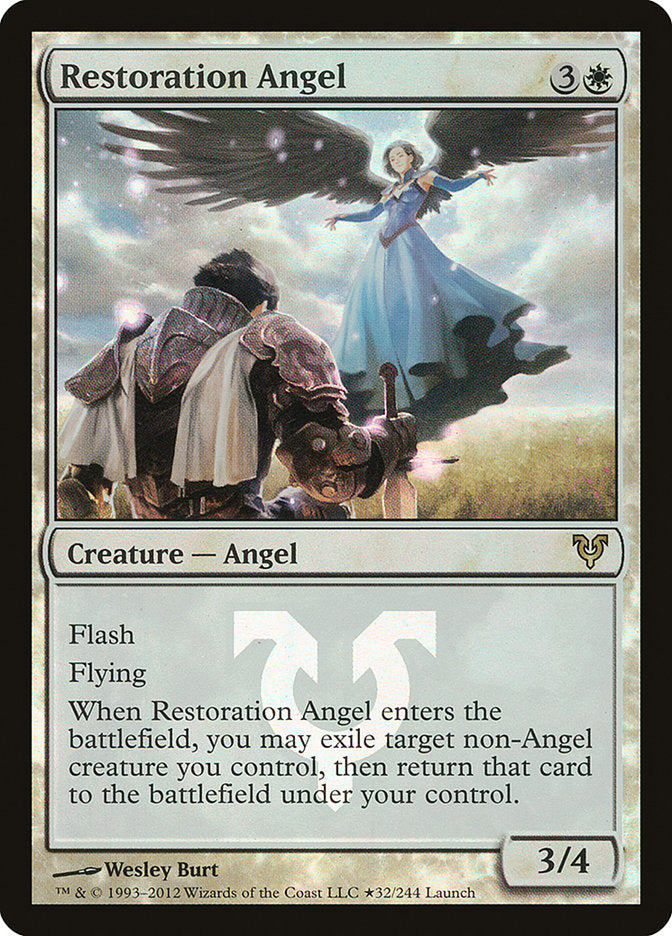Restoration Angel (Launch) [Avacyn Restored Prerelease Promos] | Gamers Paradise
