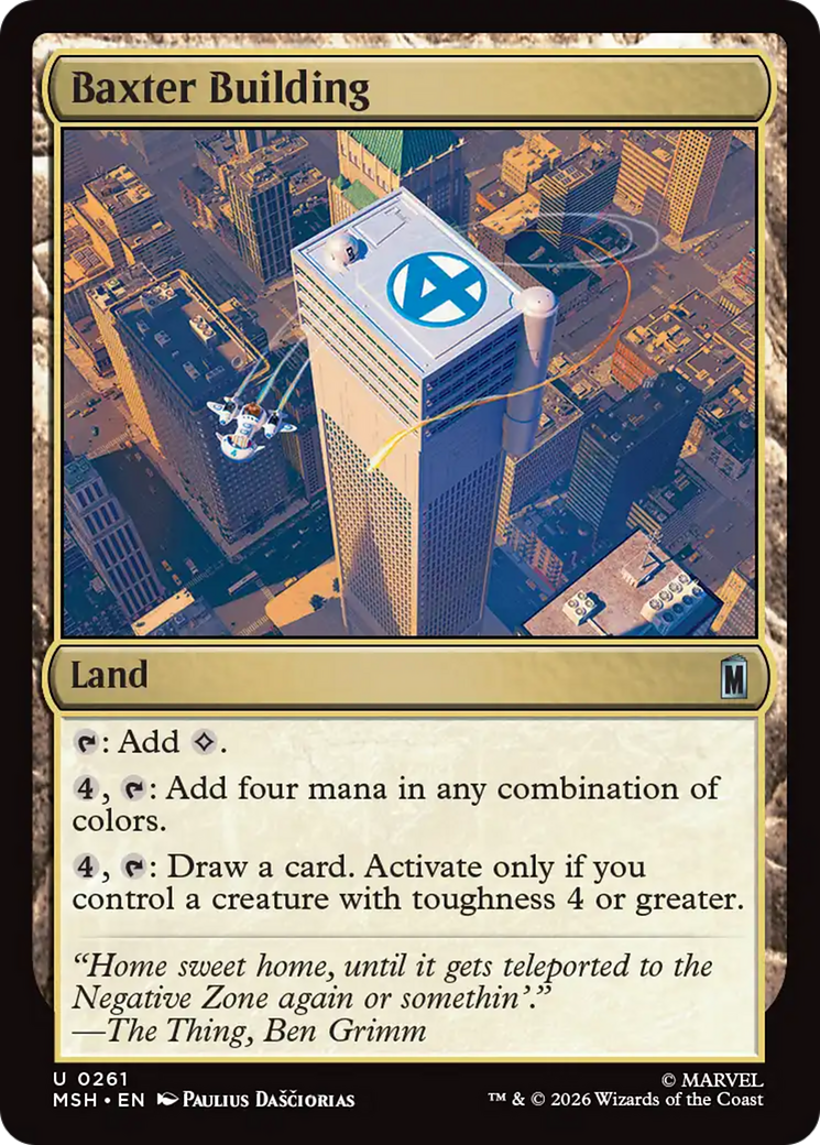 Baxter Building [Marvel Super Heroes] | Gamers Paradise
