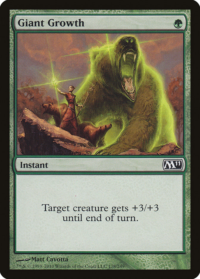 Giant Growth [Magic 2011] | Gamers Paradise