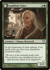 Lambholt Elder // Silverpelt Werewolf [Dark Ascension] | Gamers Paradise