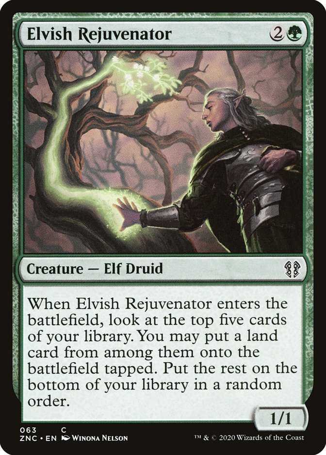 Elvish Rejuvenator [Zendikar Rising Commander] | Gamers Paradise