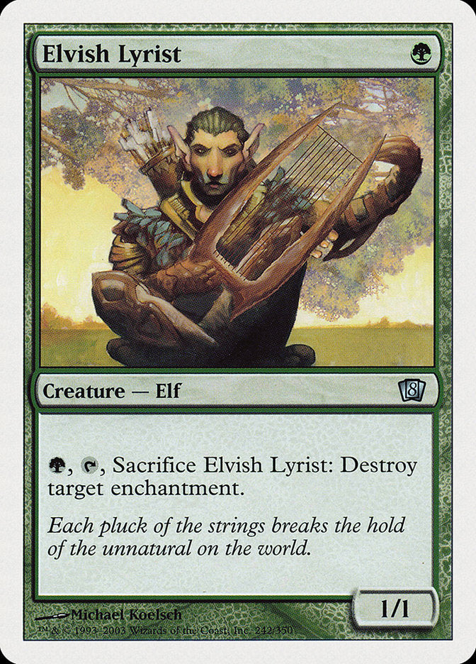Elvish Lyrist [Eighth Edition] | Gamers Paradise