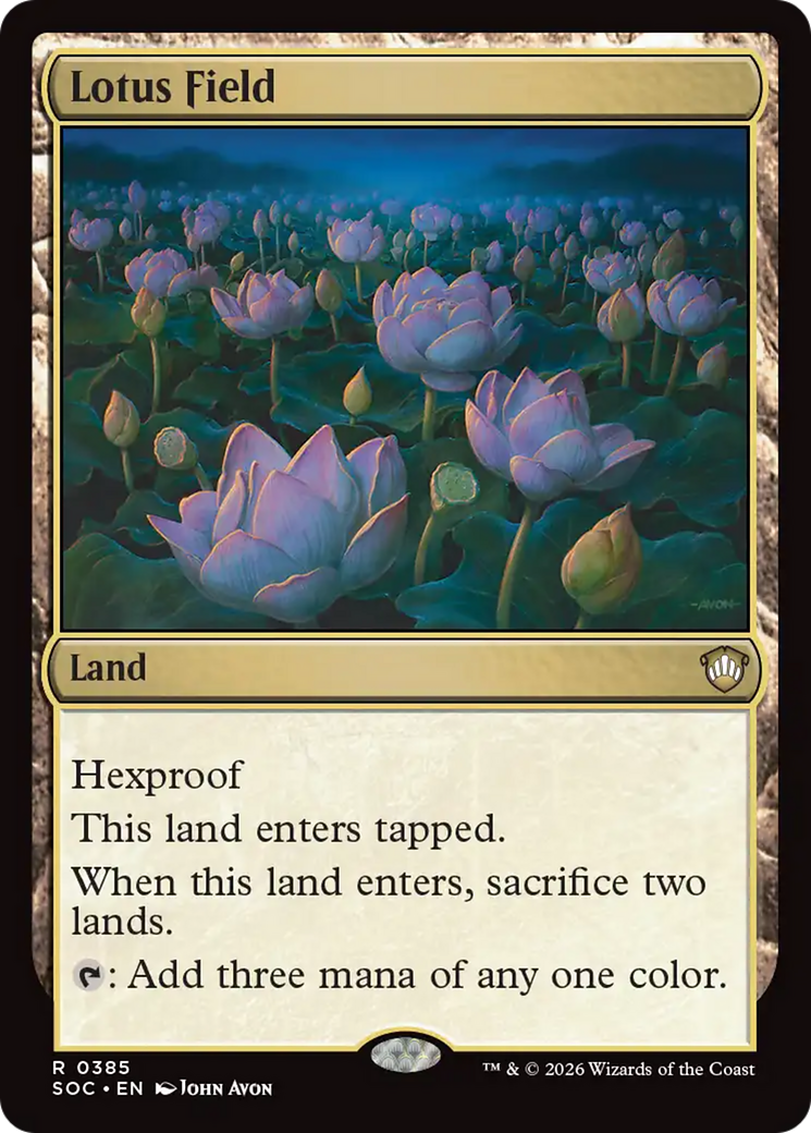 Lotus Field [Secrets of Strixhaven Commander] | Gamers Paradise