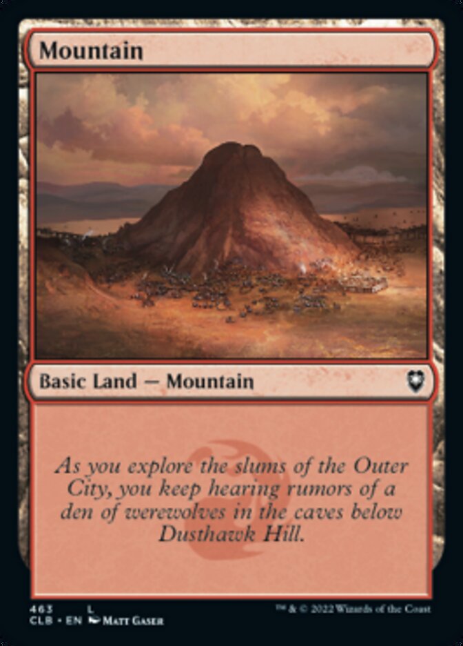 Mountain (463) [Commander Legends: Battle for Baldur's Gate] | Gamers Paradise