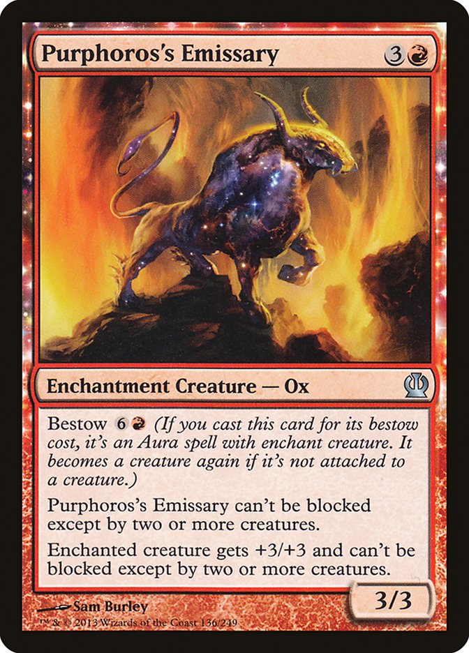 Purphoros's Emissary [Theros] | Gamers Paradise