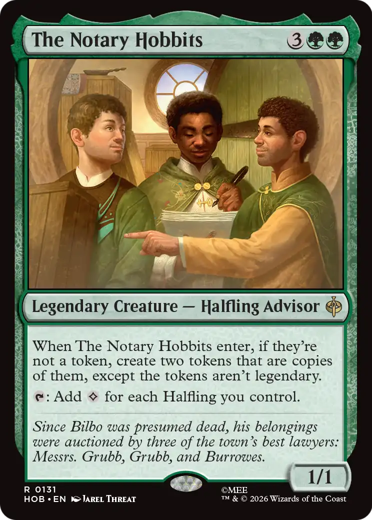 The Notary Hobbits [The Hobbit] | Gamers Paradise