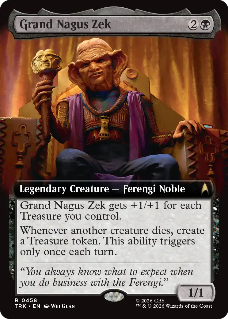 Grand Nagus Zek (Extended Art) [Star Trek] | Gamers Paradise