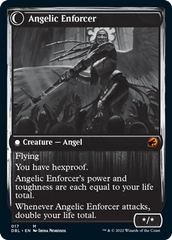 Enduring Angel // Angelic Enforcer [Innistrad: Double Feature] | Gamers Paradise