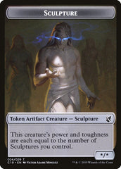 Bird (001) // Sculpture Double-Sided Token [Commander 2019 Tokens] | Gamers Paradise