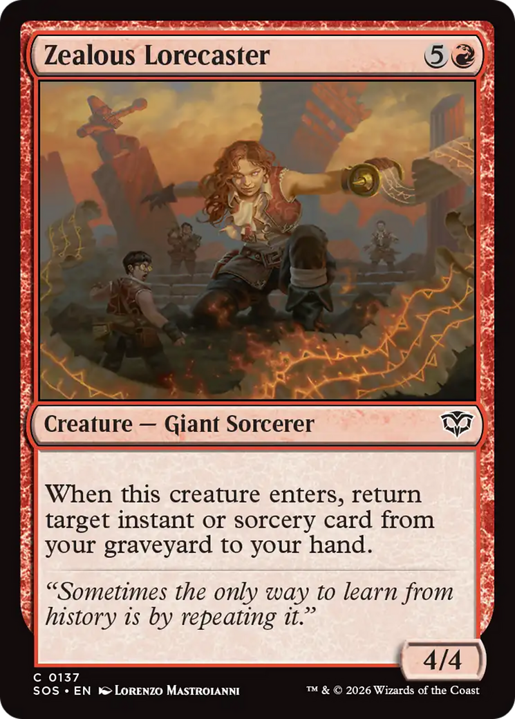 Zealous Lorecaster [Secrets of Strixhaven] | Gamers Paradise