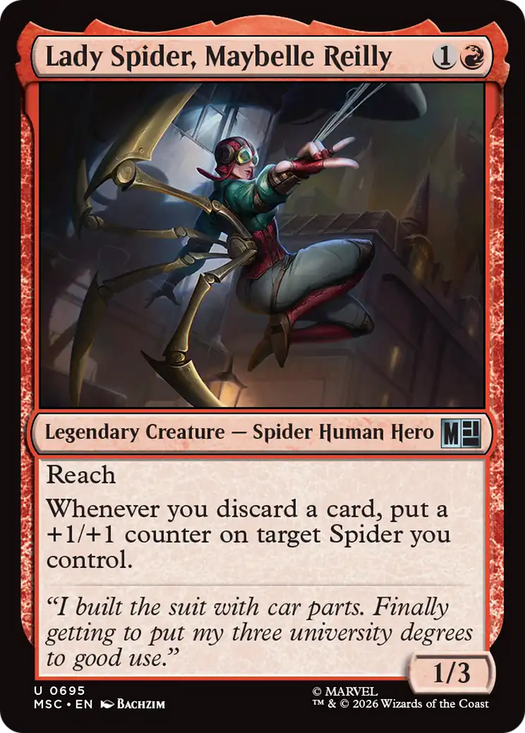 Lady Spider, Maybelle Reilly [Marvel Super Heroes Commander] | Gamers Paradise