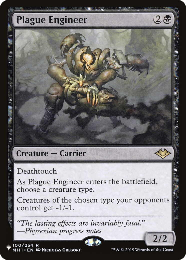 Plague Engineer [The List Reprints] | Gamers Paradise