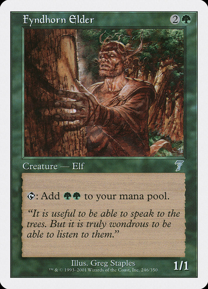 Fyndhorn Elder [Seventh Edition] | Gamers Paradise