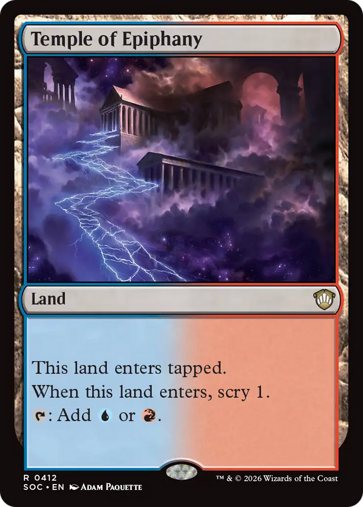 Temple of Epiphany [Secrets of Strixhaven Commander] | Gamers Paradise