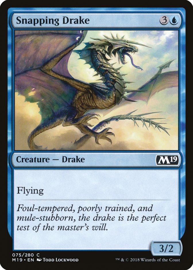 Snapping Drake [Core Set 2019] | Gamers Paradise