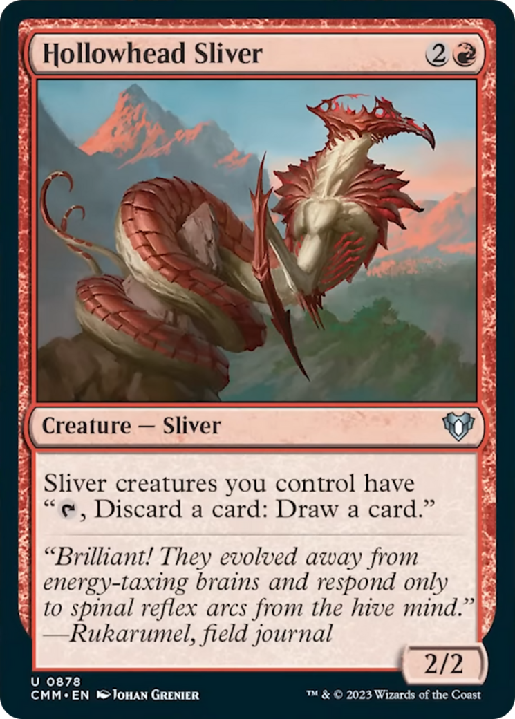 Hollowhead Sliver [Commander Masters] | Gamers Paradise