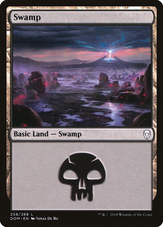 Swamp (258) [Dominaria] | Gamers Paradise