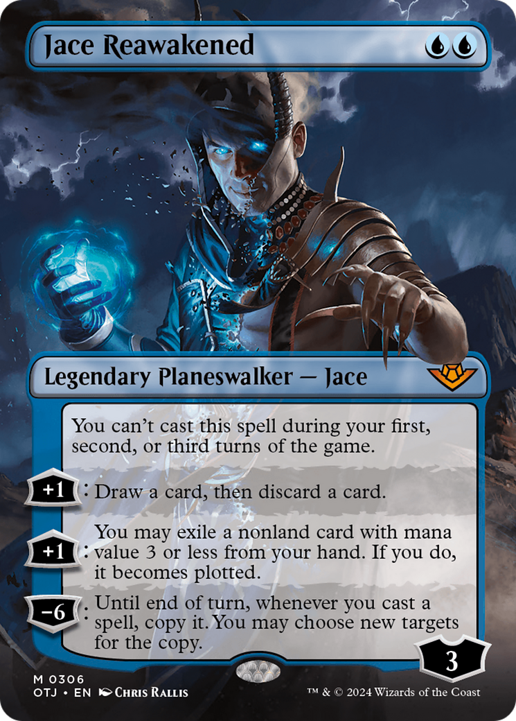 Jace Reawakened (Borderless) [Outlaws of Thunder Junction] | Gamers Paradise