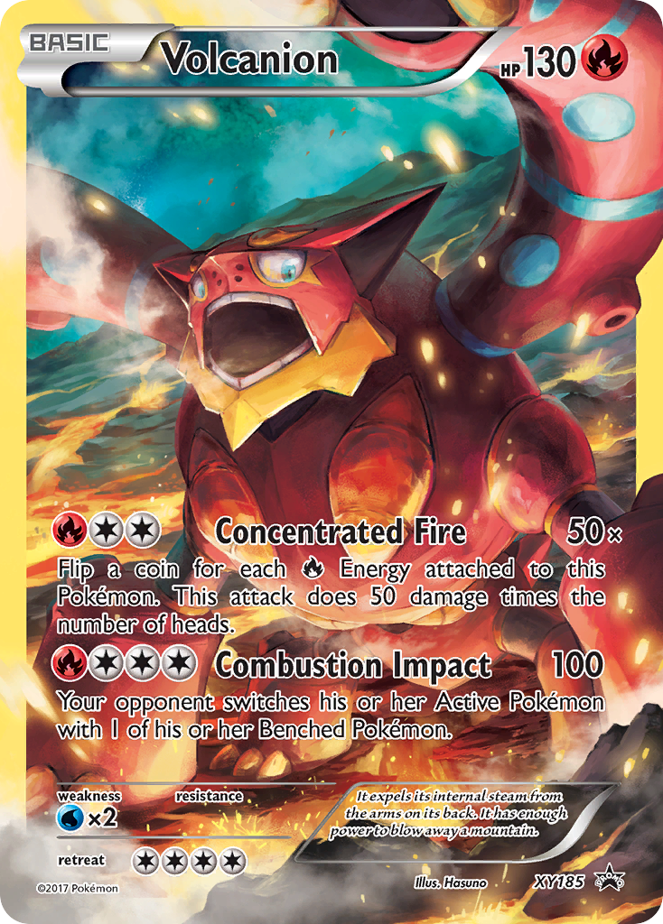 Volcanion (XY185) [XY: Black Star Promos] | Gamers Paradise