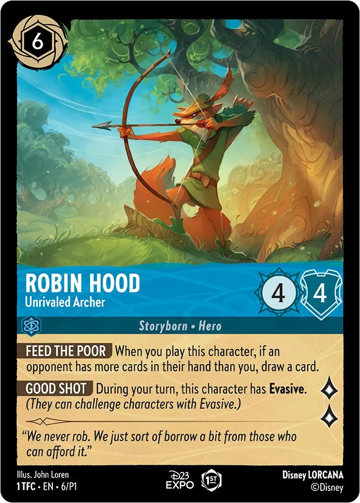Robin Hood (6) [D23 Promos] | Gamers Paradise