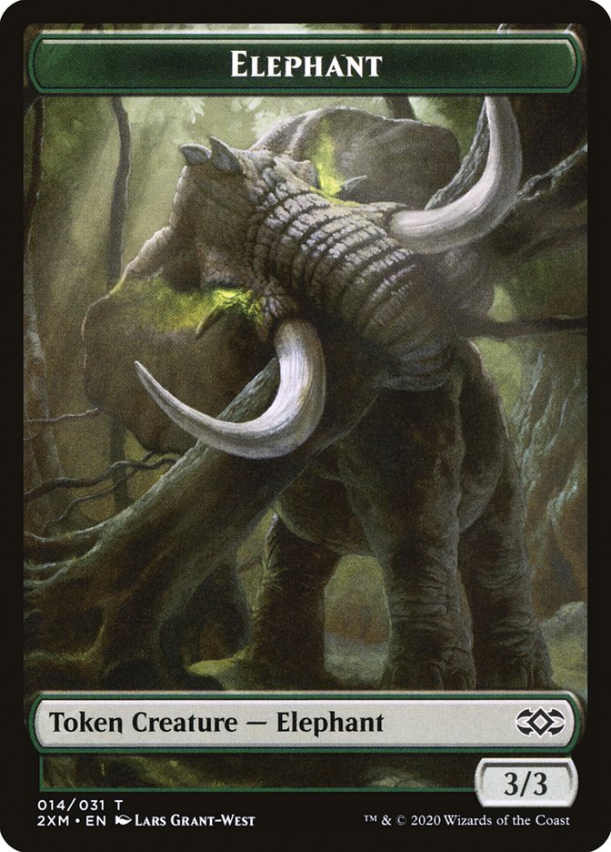 Elephant Token [Double Masters Tokens] | Gamers Paradise