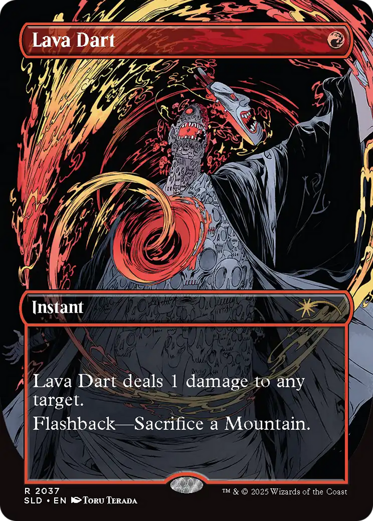 Lava Dart (Rainbow Foil) [Secret Lair Drop Series] | Gamers Paradise