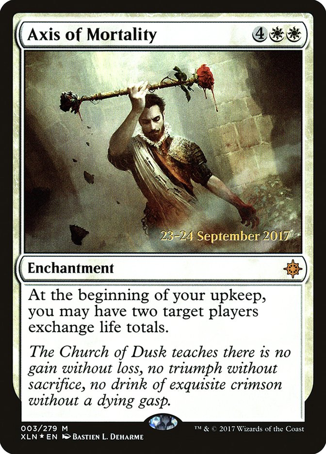 Axis of Mortality [Ixalan Prerelease Promos] | Gamers Paradise