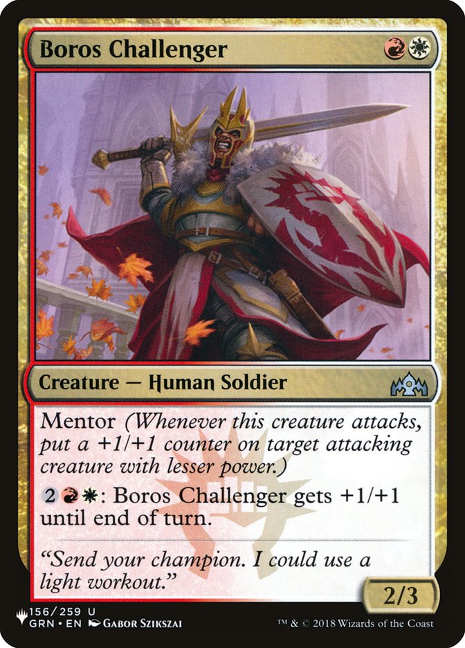 Boros Challenger [The List] | Gamers Paradise