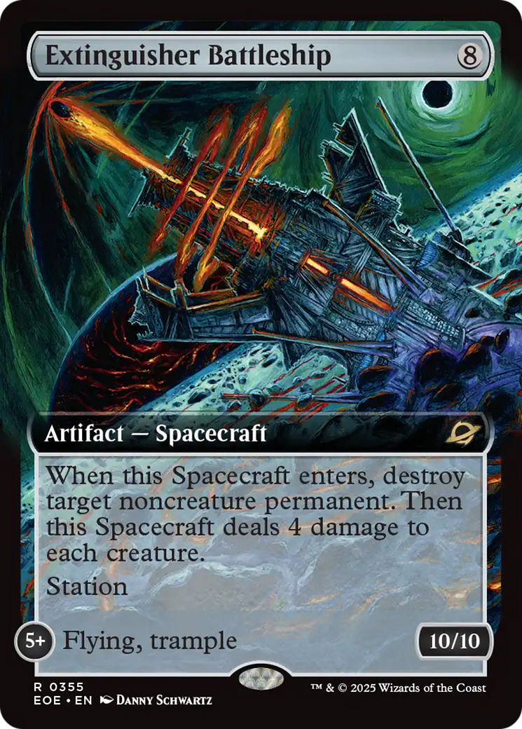 Extinguisher Battleship (Extended Art) [Edge of Eternities] | Gamers Paradise