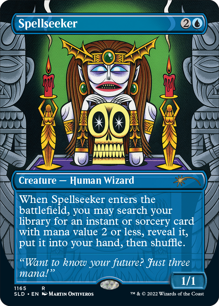 Spellseeker (Borderless) [Secret Lair Drop Series] | Gamers Paradise