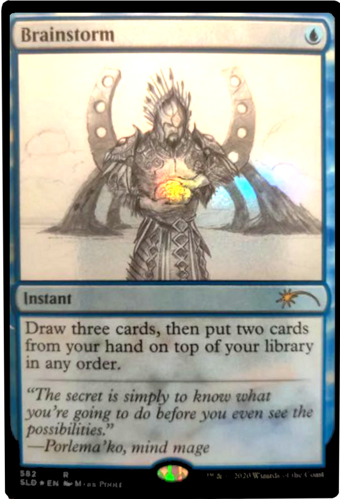 Brainstorm (Sketch) [Secret Lair Drop Promos] | Gamers Paradise