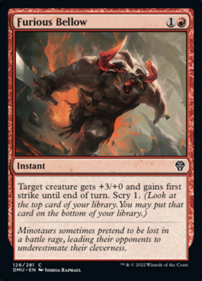Furious Bellow [Dominaria United] | Gamers Paradise