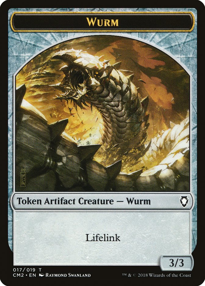 Wurm Token (017/019) [Commander Anthology Volume II Tokens] | Gamers Paradise