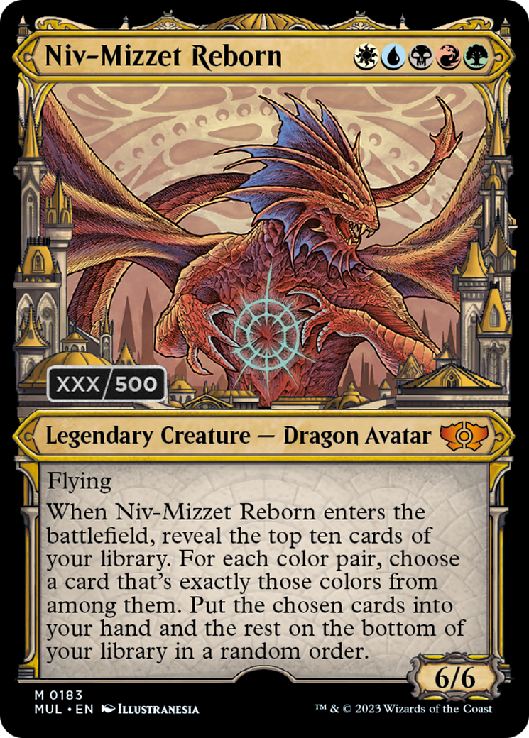 Niv-Mizzet Reborn (Serialized) [Multiverse Legends] | Gamers Paradise