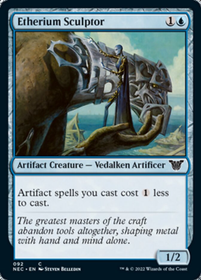 Etherium Sculptor [Kamigawa: Neon Dynasty Commander] | Gamers Paradise