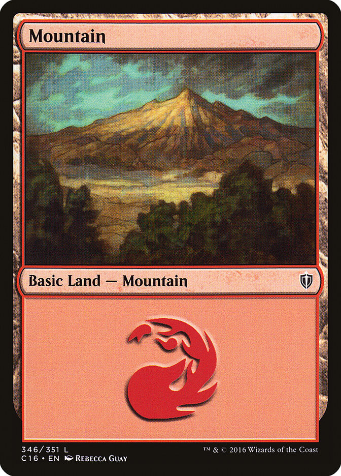 Mountain (346) [Commander 2016] | Gamers Paradise