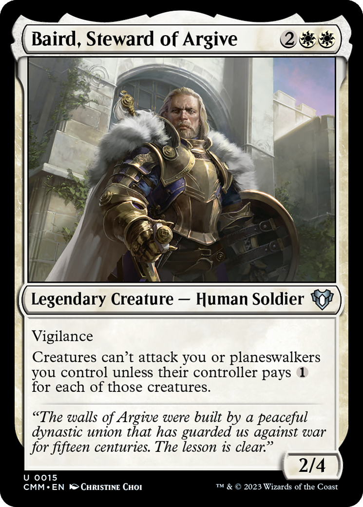 Baird, Steward of Argive [Commander Masters] | Gamers Paradise