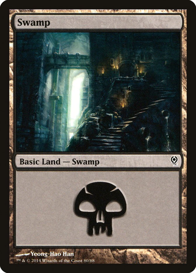 Swamp (80) [Duel Decks: Jace vs. Vraska] | Gamers Paradise