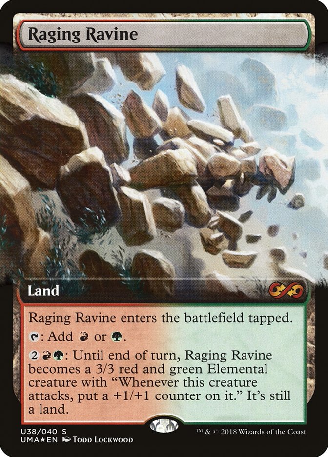 Raging Ravine (Topper) [Ultimate Masters Box Topper] | Gamers Paradise