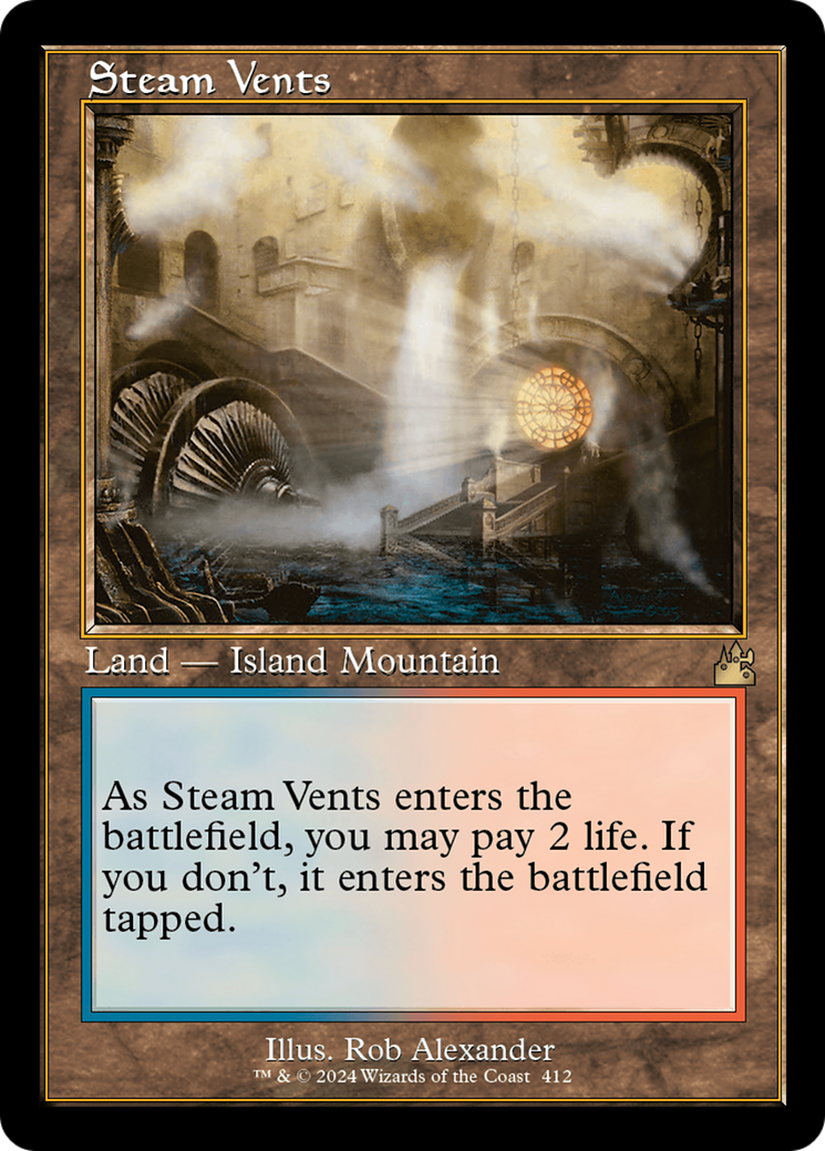 Steam Vents (Retro) [Ravnica Remastered] | Gamers Paradise