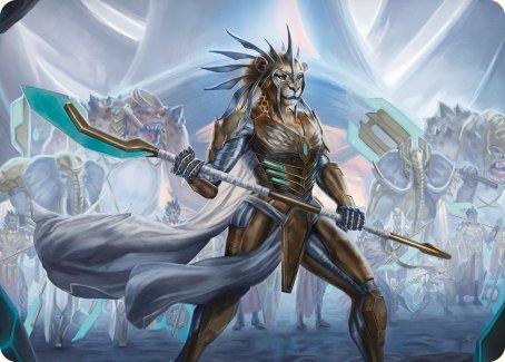 Kemba, Kha Regent Art Card [Commander Masters Art Series] | Gamers Paradise