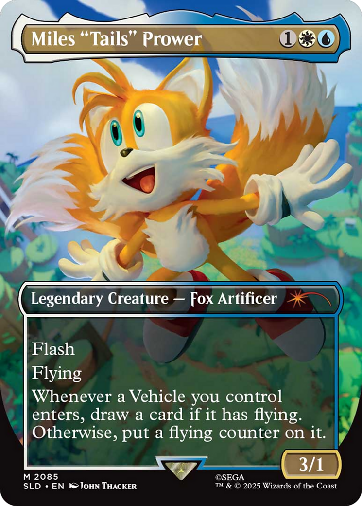 Miles "Tails" Prower (Rainbow Foil) [Secret Lair Drop Series] | Gamers Paradise