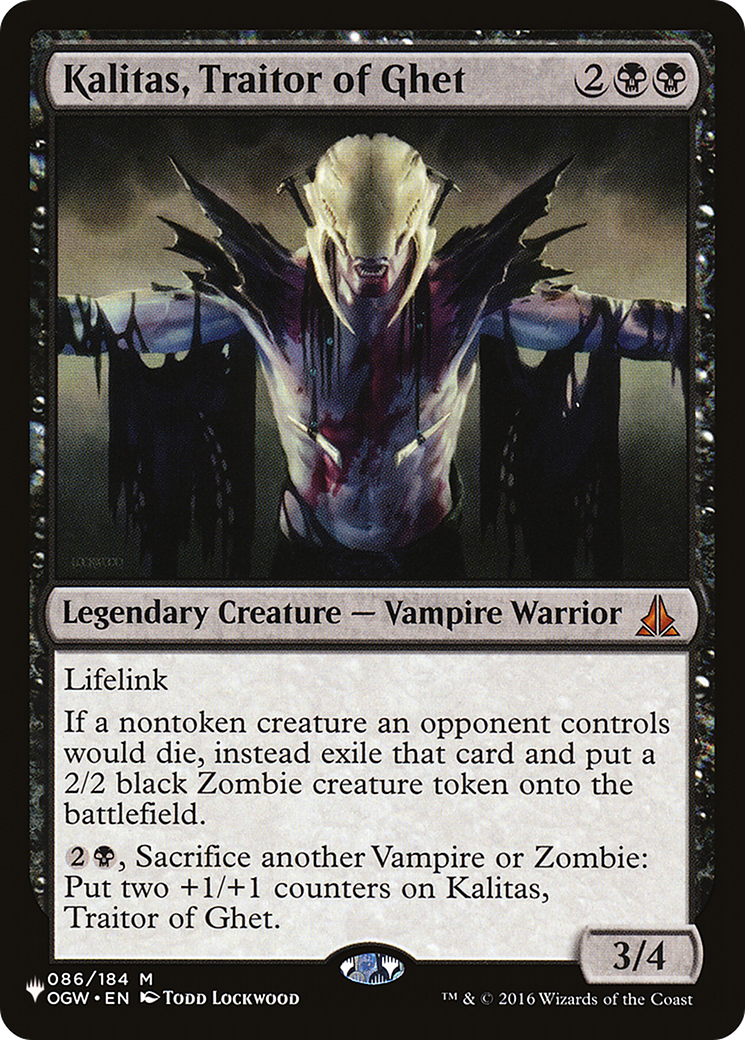 Kalitas, Traitor of Ghet [The List] | Gamers Paradise