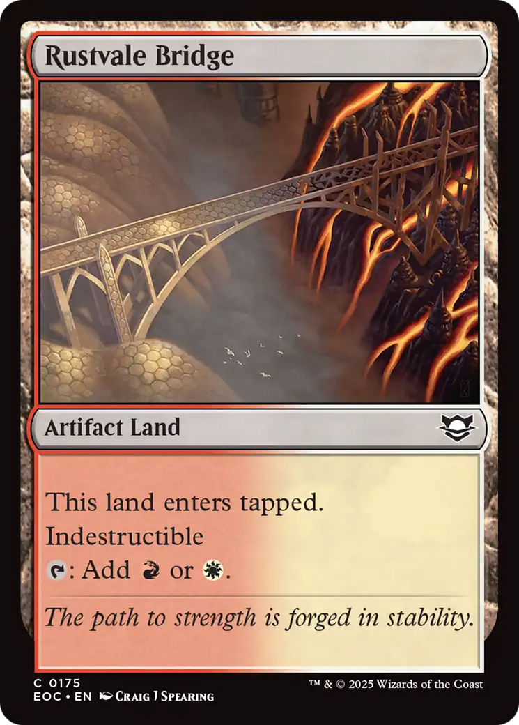 Rustvale Bridge [Edge of Eternities Commander] | Gamers Paradise
