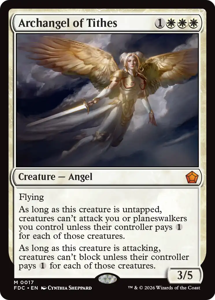 Archangel of Tithes [Foundations Commander] | Gamers Paradise