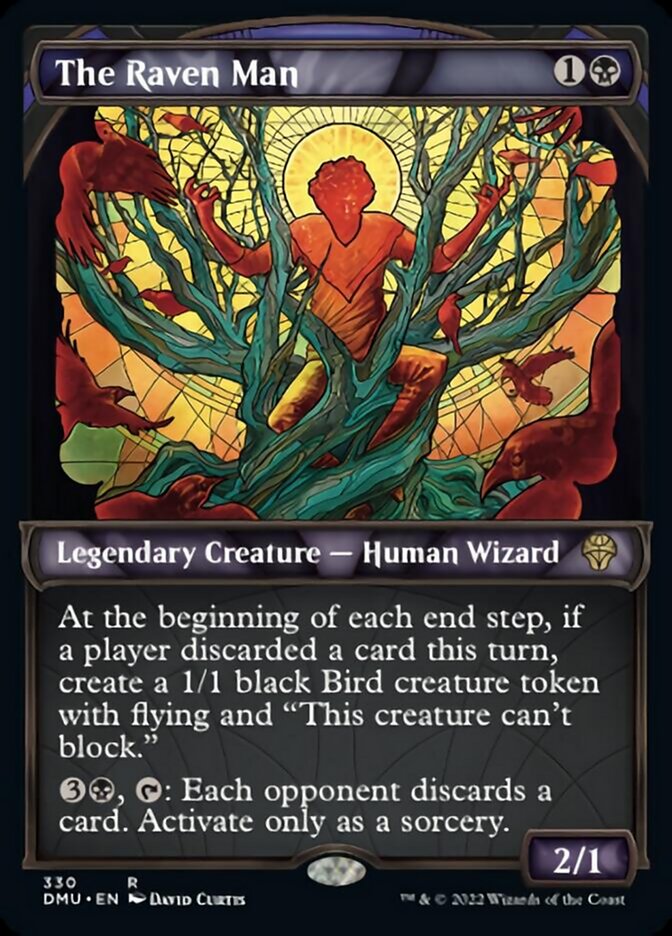 The Raven Man (Showcase Textured) [Dominaria United] | Gamers Paradise