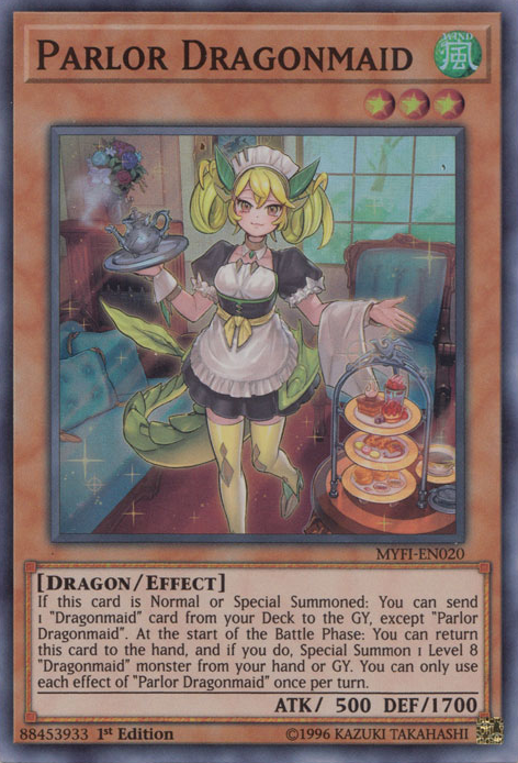 Parlor Dragonmaid [MYFI-EN020] Super Rare | Gamers Paradise