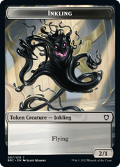 Copy // Inkling Double-Sided Token [The Brothers' War Commander Tokens] | Gamers Paradise
